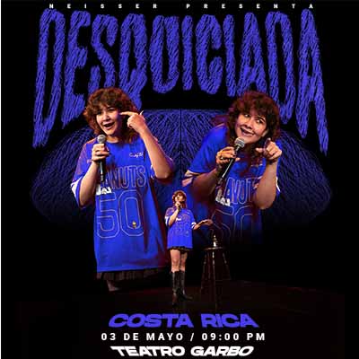 Neisser presenta Desquiciada en Costa Rica