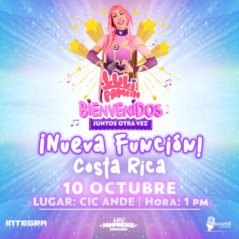 Luli Pampin bienvenidos, Juntos Otra Vez 1PM