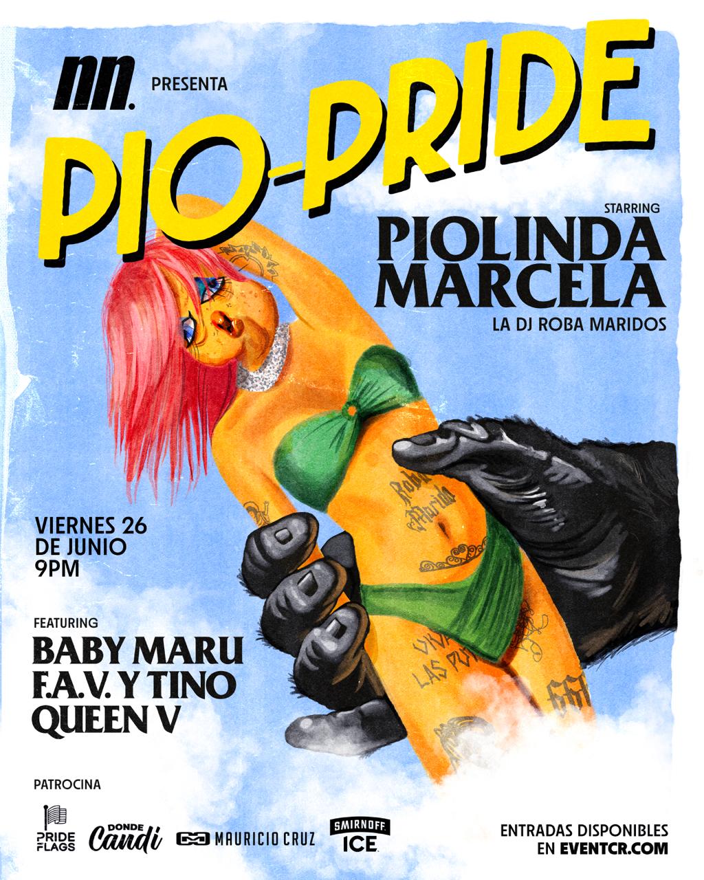 PRIDE CON PIOLINDA